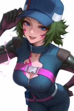 Penguih AI Art - Omi (Cyberpunk: Edgerunners 2)