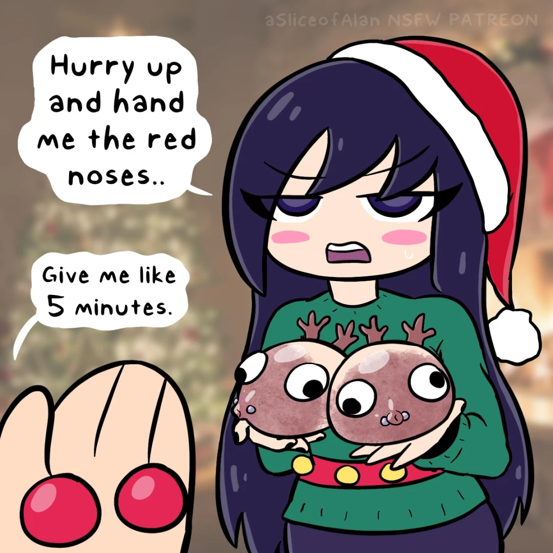 ASliceofAlanNSFW - Blair’s Rudolf Sweater