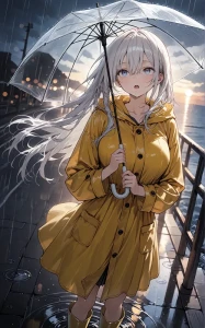 やなぎ団子yanagi_dango - レインコートと猫 / Raincoats and Cats [21P]