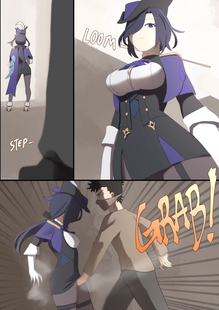 Miyu - Clorinde Cuntbust commission [MANGA]
