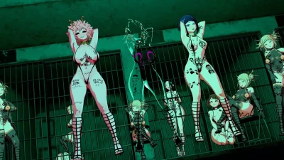 Némesis - Toru x Mina x Jiro - Captive Girl Dance【MHA & BNHA R18】 part 2