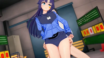 Yi - Yuuka's thighjob