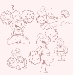 edtropolis - $5 tier and up extra - Sketchbook Scribbles part 2