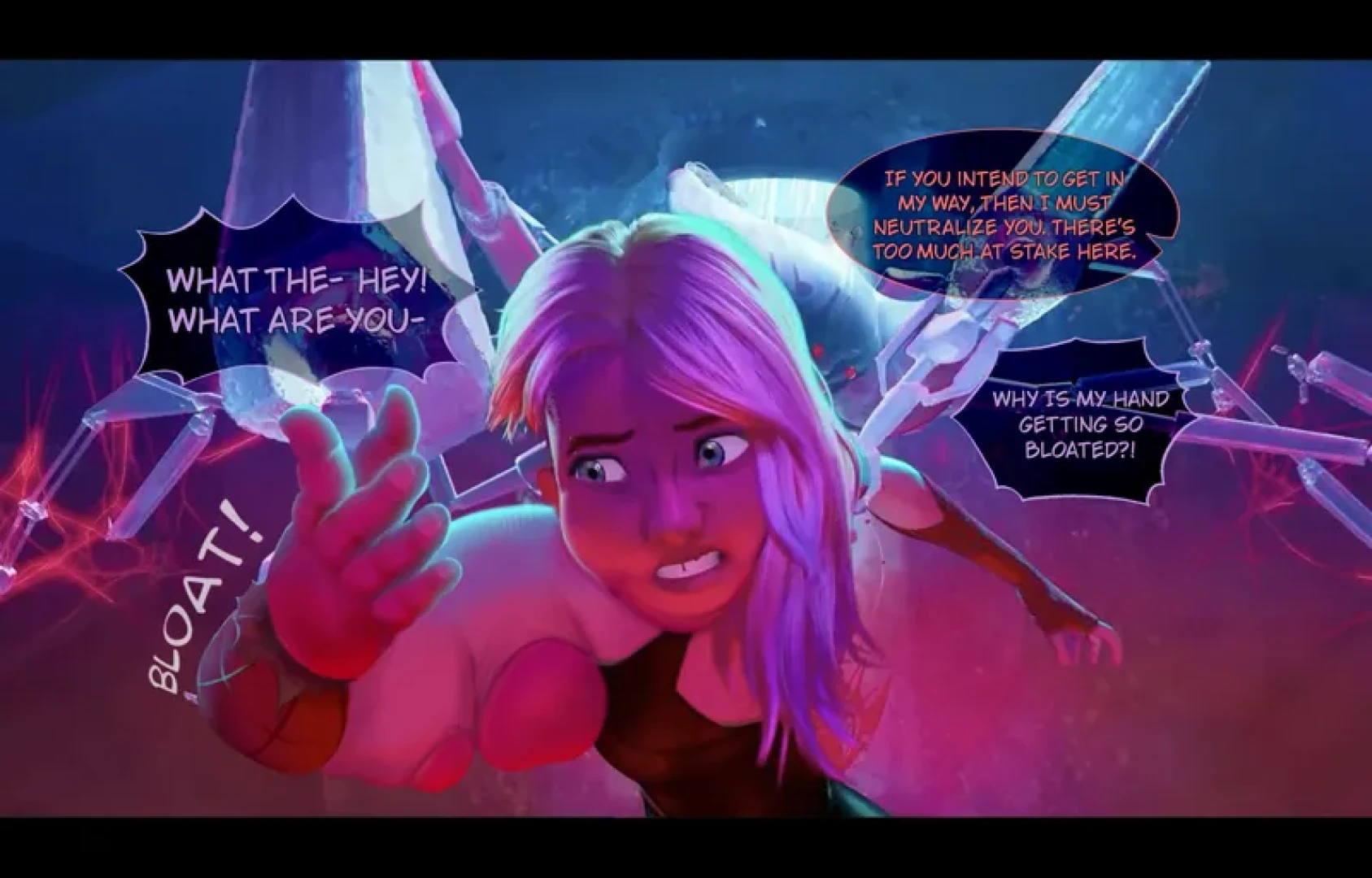 feeeaad - Edit Commission: Go Home Gwen